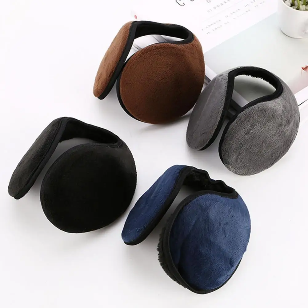 Ski Fur Earmuffs Warm Headphones Women Men Earflap Winter Ear Muffs Fleece Ear Warmer Outdoor Camping Sports Keep Warm Ear Cover