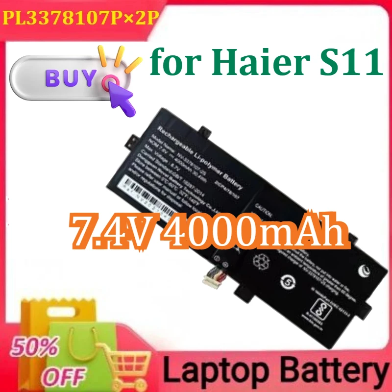 

PL3378107P*2S for Haier S11 Laptop Batteries New 7.4V 4000mAh