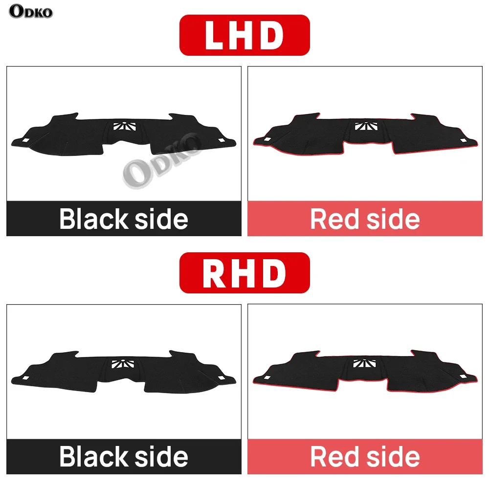 Car Dashboard Avoid light Pads Instrument Platform Desk Cover Accessories For Toyota Camry XV50 2012 2013 2014 2015 2016 2017 - view 2