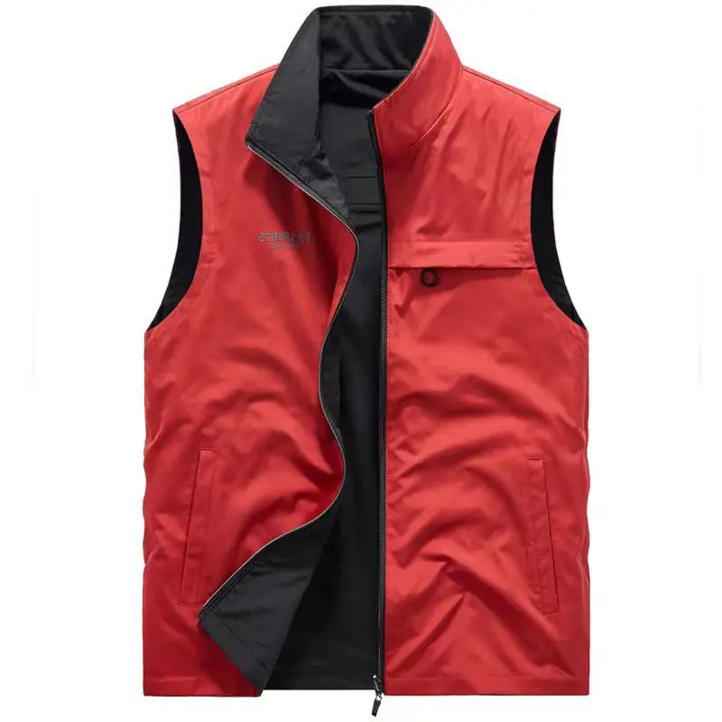 Clothing Men Hunting Vest Vest Photography Man Vests of Sports Camping Waterproof Casual Unloading Mesh Luxury Bigsize