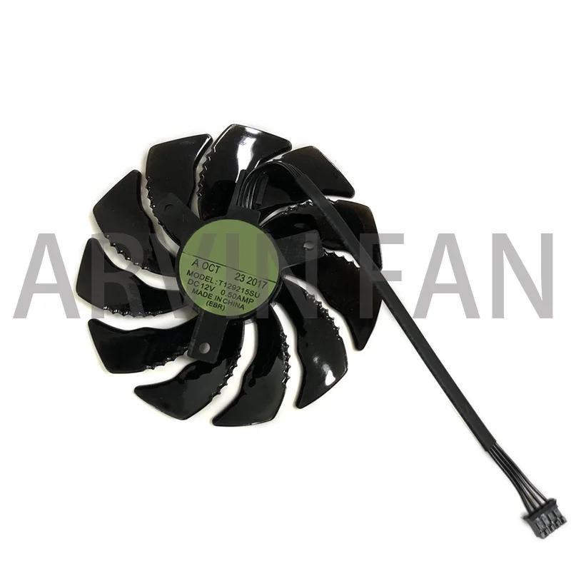 4PIN PLD09210S12HH T129215SU Graphics Card Cooling Fan For GTX 1080/1070 GTX1070 GTX1060 Mini ITX As Replacement