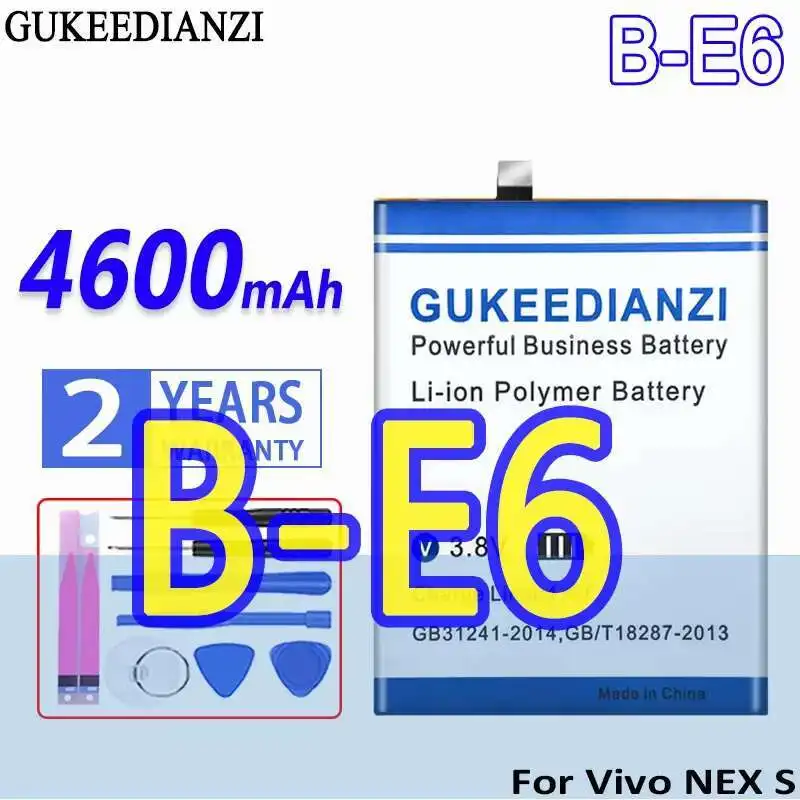 

4600Mah For Vivo Nex S Durable Mobile Phone Battery B-E6
