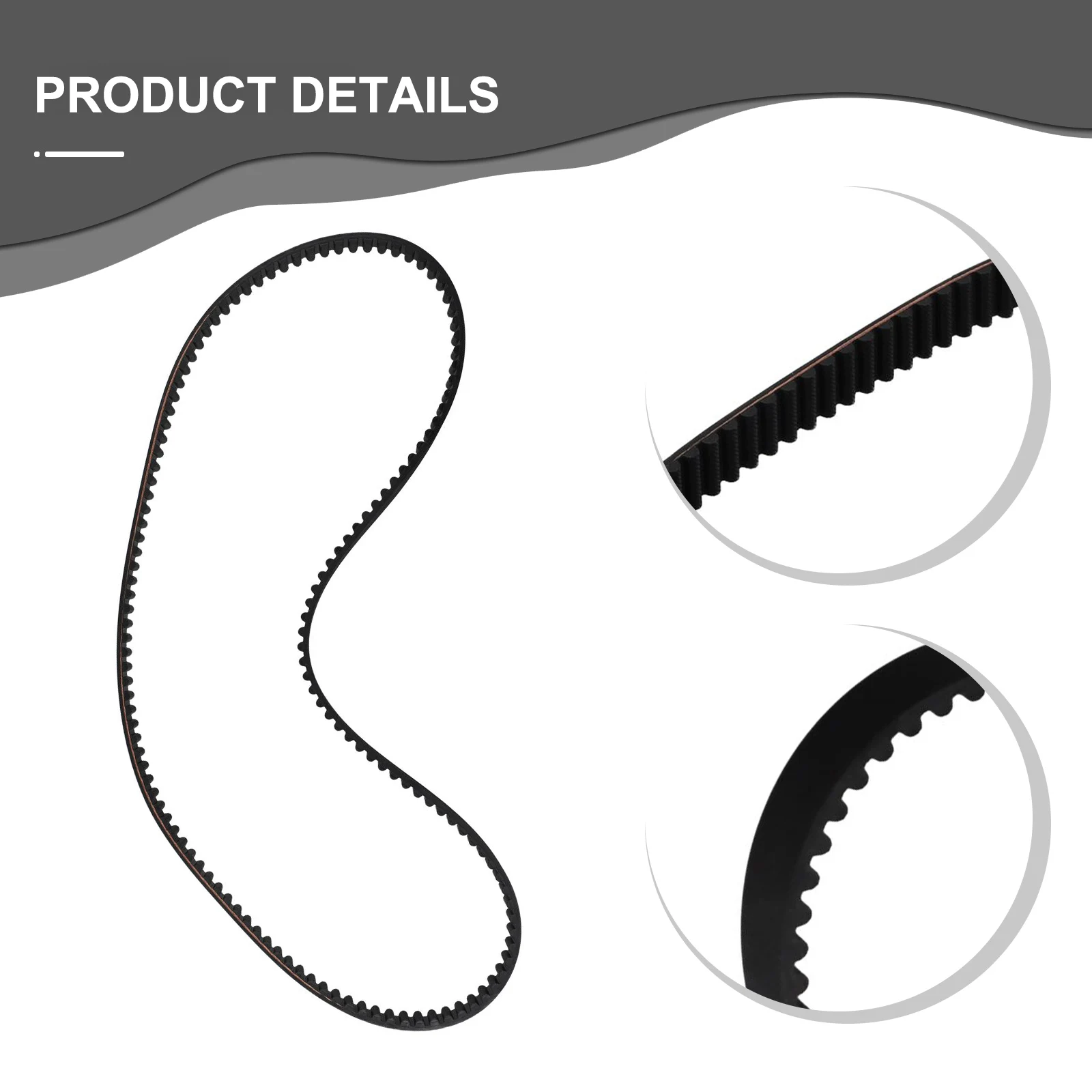 

1203335 Synchronous Belt For for TimeMaster Equipment Fits Models 20199 20200 21199HD 22210 and 22205TE Replacement