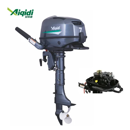 New Energy Aiqidi Electric Boat Engine 7HP 48V Outboard Motor Powered By Battery