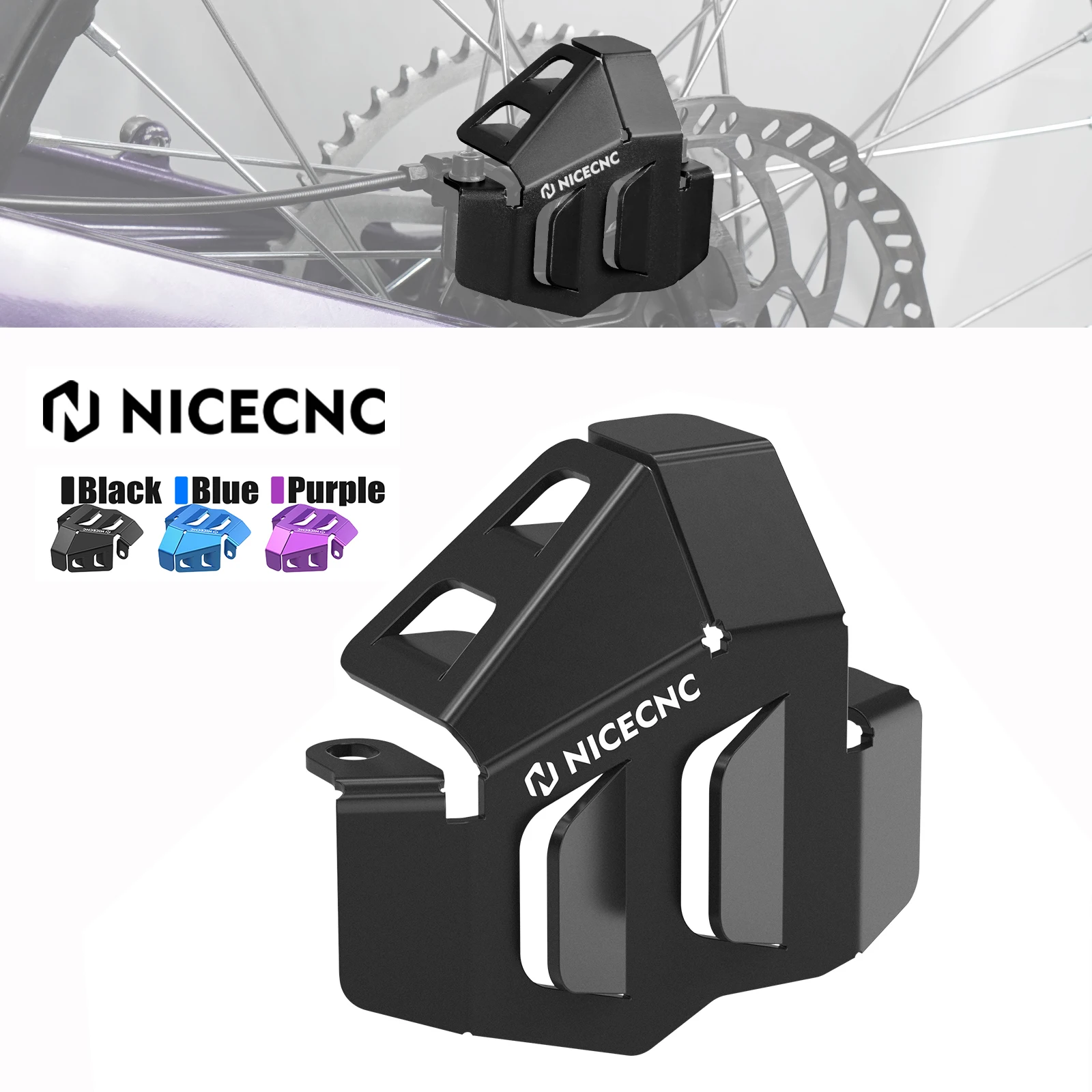 

NiceCNC For Surron Accessories light bee X S L1E Segway X160 X260 Rear Brake Caliper Guard Sur ron Parts Electric Dirt Bike