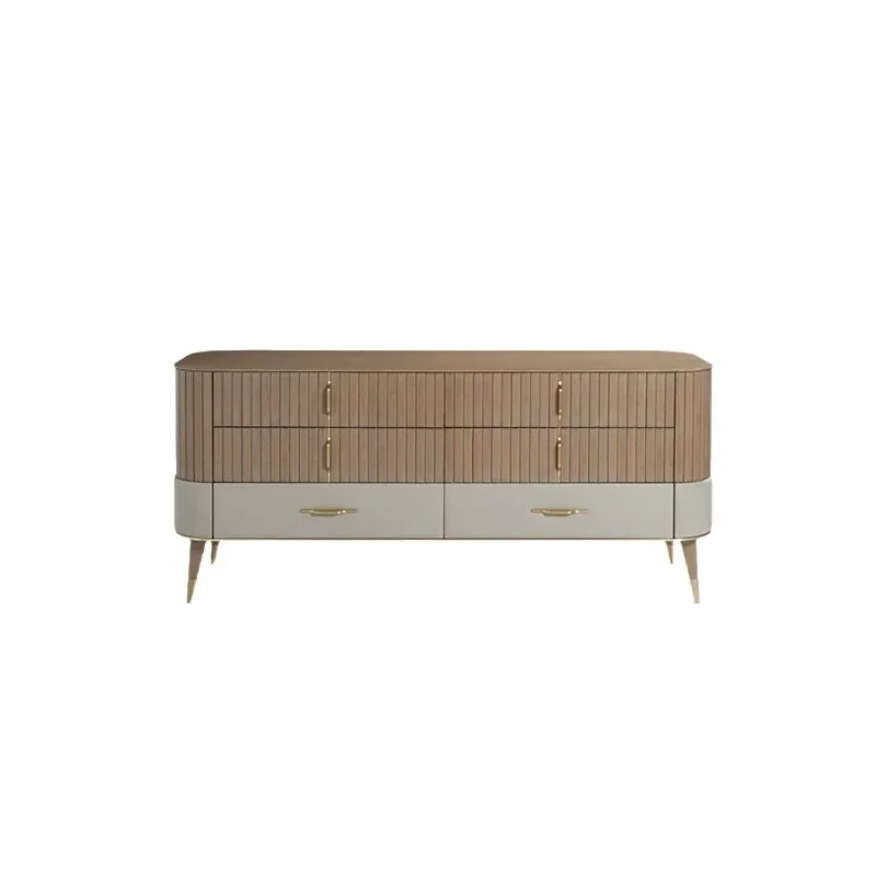 

Light luxury dining side cabinet wall decorative cabinet living room partition locker modern simple storage entrance