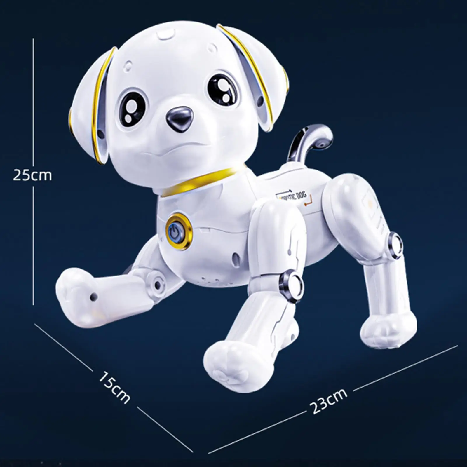 Robot de Control remoto para perro, juguete para acrobacias, cachorro, mascota, imita animales, RC