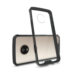 Ultra-Thin Transparent Clear Rugged Bumper Case for Moto G6 Plus G6 Play Shockproof Defender Cover Armor Protective Case Funda