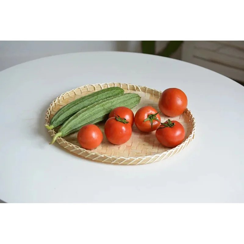 basket, vegetle cover, kitchen, fly- food, drying, fruit bakery, dust-proof bamboo woven round idea