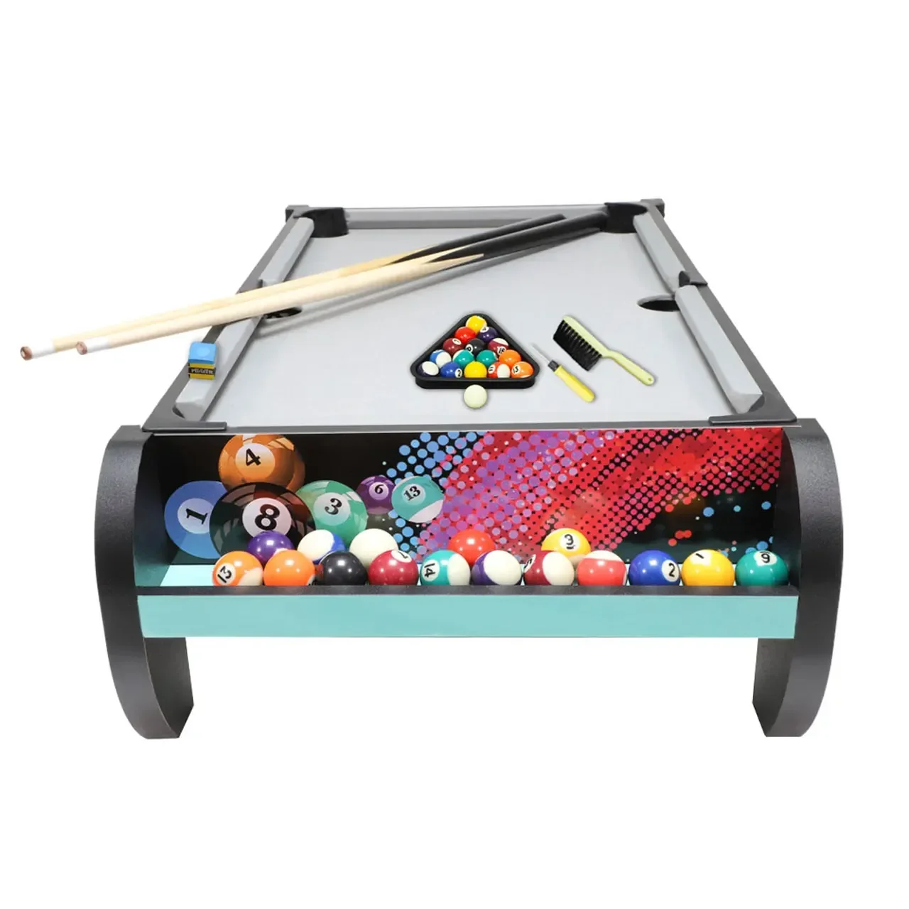 Table top Snooker Accessories Portable Children Family Game Set Mini Pool Table Kids Billiard Table