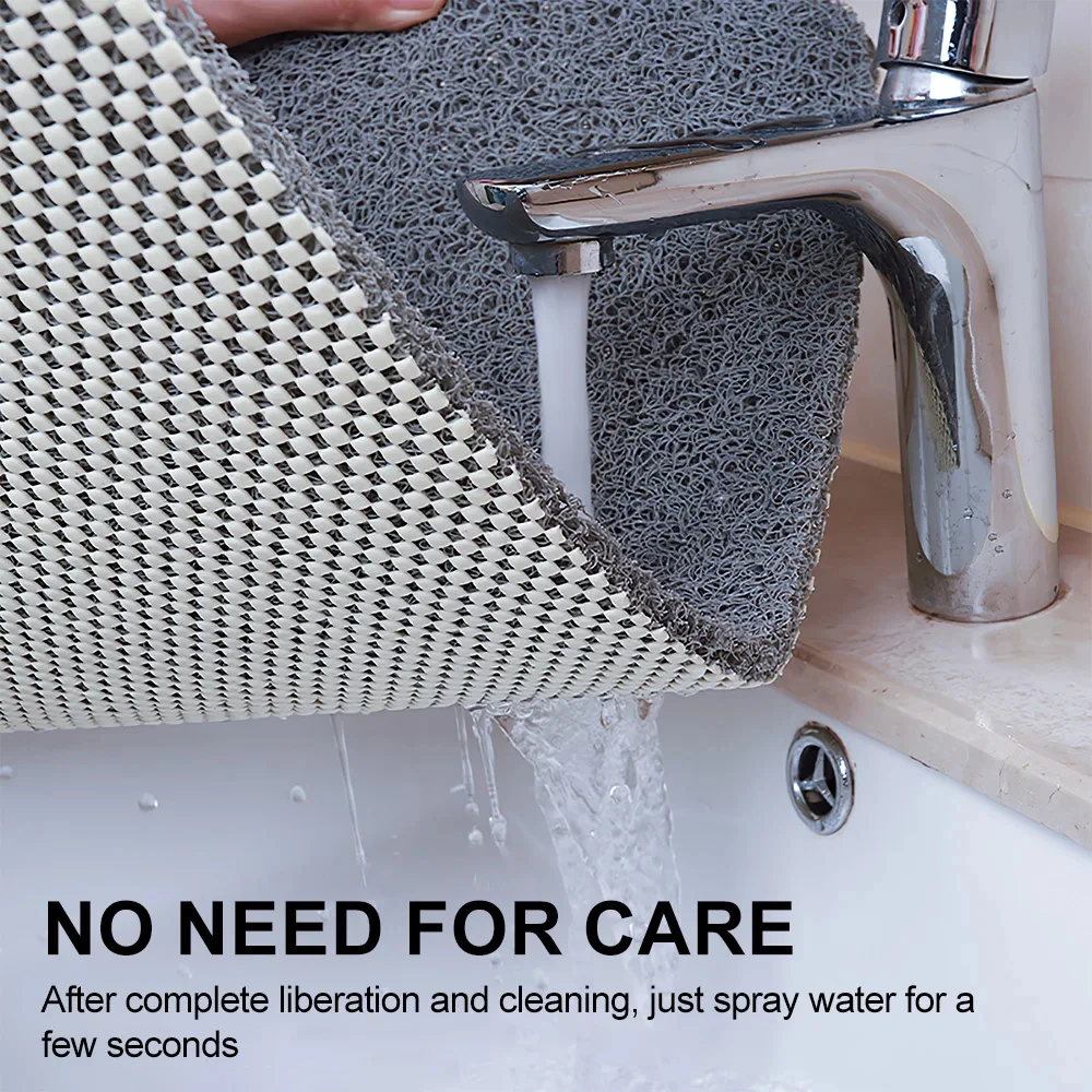 50*80cm Non-slip bath mat Super Comfy Shower Mat Anti Slip Bath Mats Drainable Easy To Clean Washable Bathroom Mat Non-slip