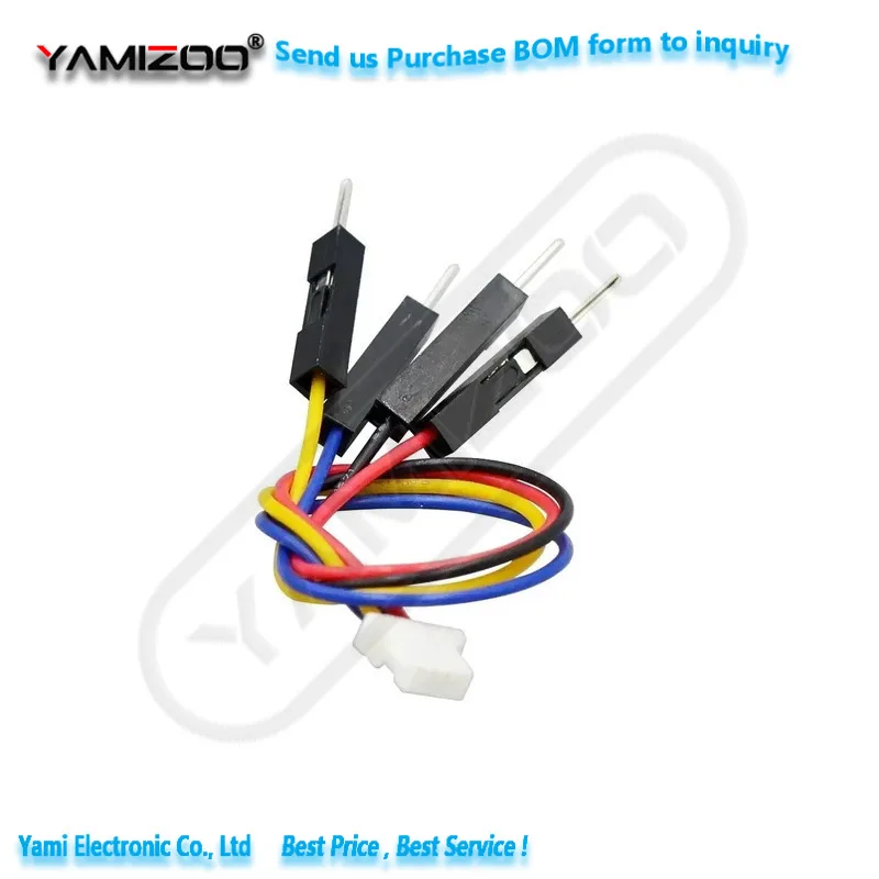 10pcs jst 1,0 sh 2. 5 4-poliges Kabel mit Buchse Stecker Dupont Draht Stemma QT für QWiic – Detail 6