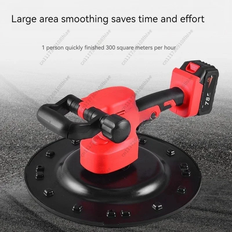 Hand-Held Electric Cement Mortar Trowel Sander Wall Polishing Machine Wall Smoothing Polisher Sander