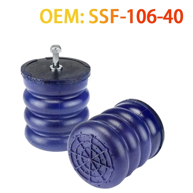 2PCS Front Suspension Air Helper Spring Kit SSF-106-40 For Mercedes-Benz Sprinter 2500 3500 Ford E-150 E-250 E-350 E-450