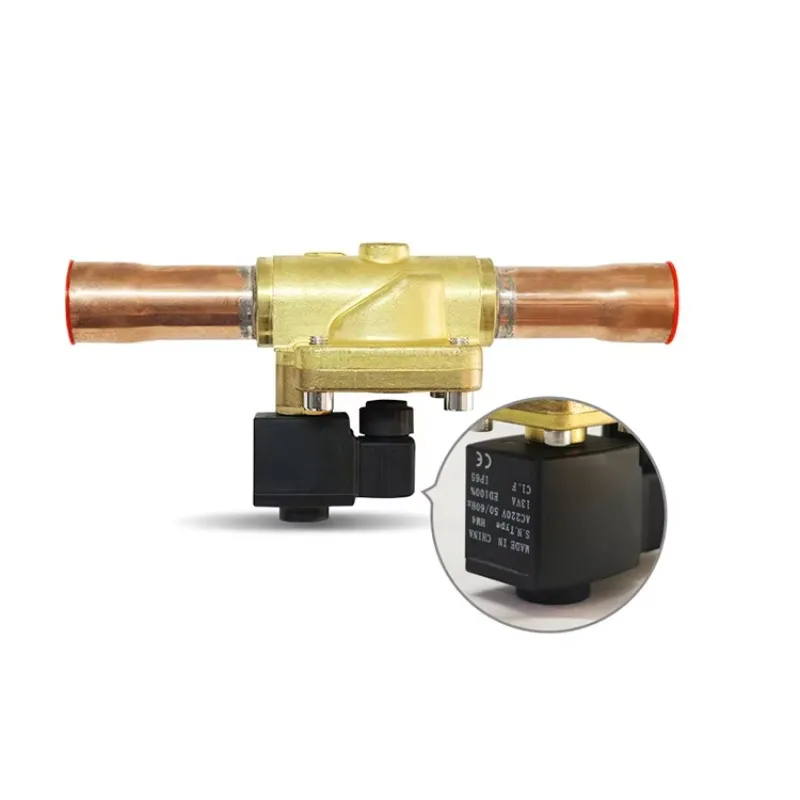Cost Effectice Refrigeration Component Welded Thread Interface High Pressure Defrost Solenoid Valve