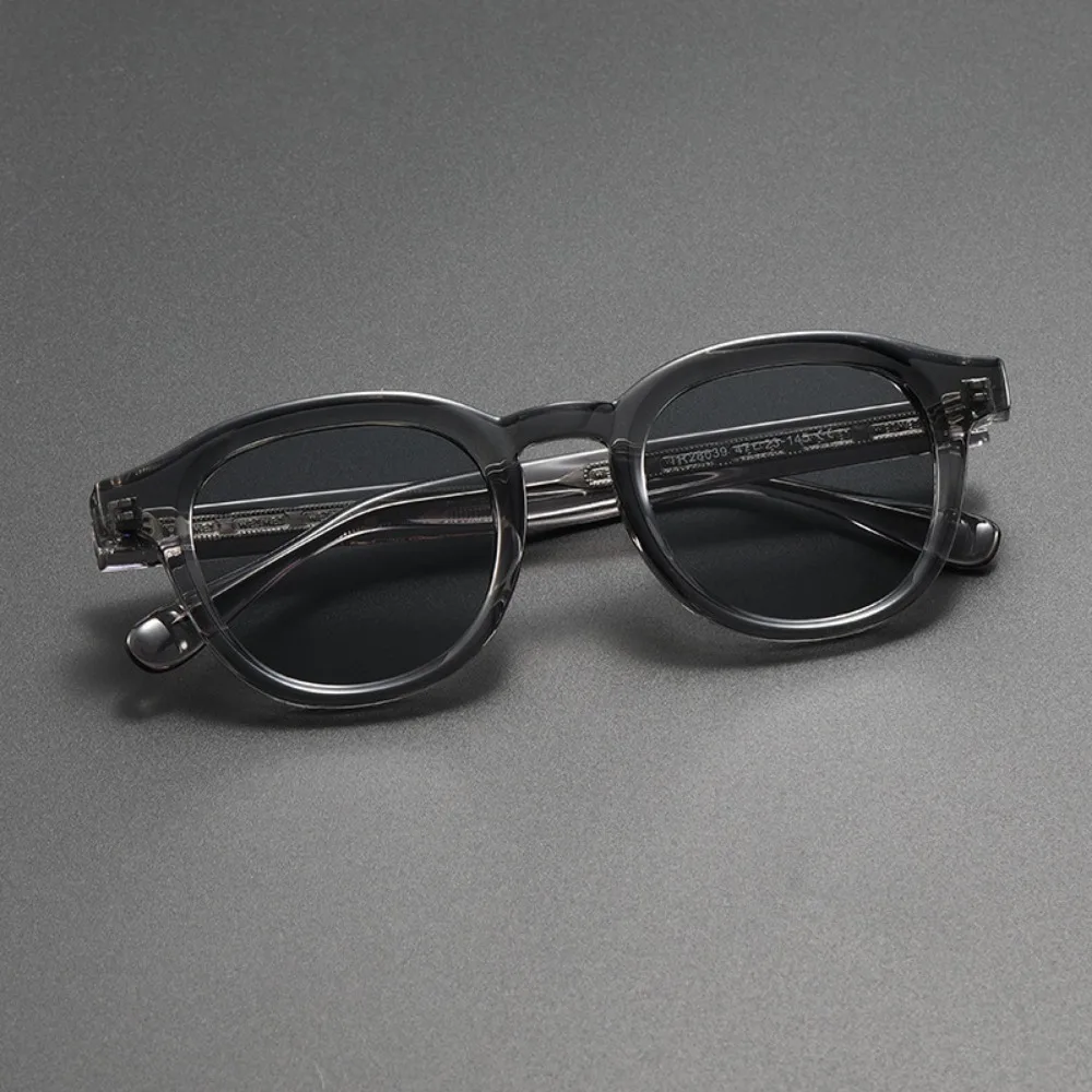Polarisierte Sonnenbrille Männer Frauen Johnny Depp Lemtosh Stil Sonnenbrille Retro Runde Acetat Rahmen UV400 Objektiv Oculos – Detail 11