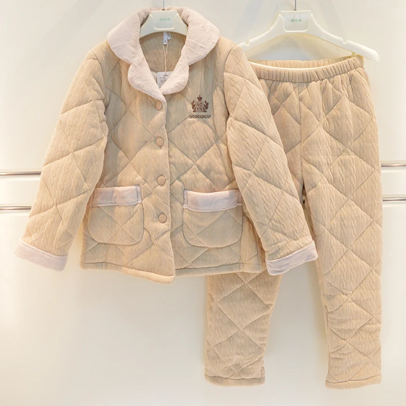nicoya-women's-spwear-winter-thiened-cotton-flannel-home-clothes-long-sve-button-front-closure-color-simple-fas