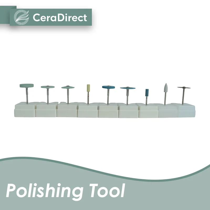 

Ceradirect Dental Polishing Burs For Zirconia and glass ceramics Diamond Polishers Dental-Lab Polishing Tools Full Porcelian Cro