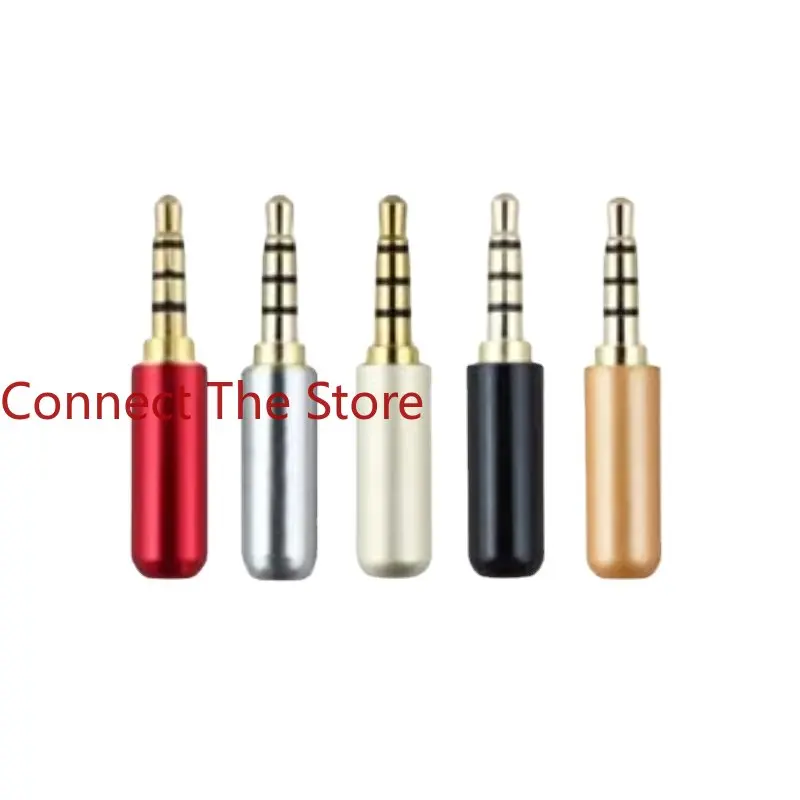 6PCS Metal Copper TV Revolution Bus Cable   Joint  Male 9.5   Straight-through Conversion Head