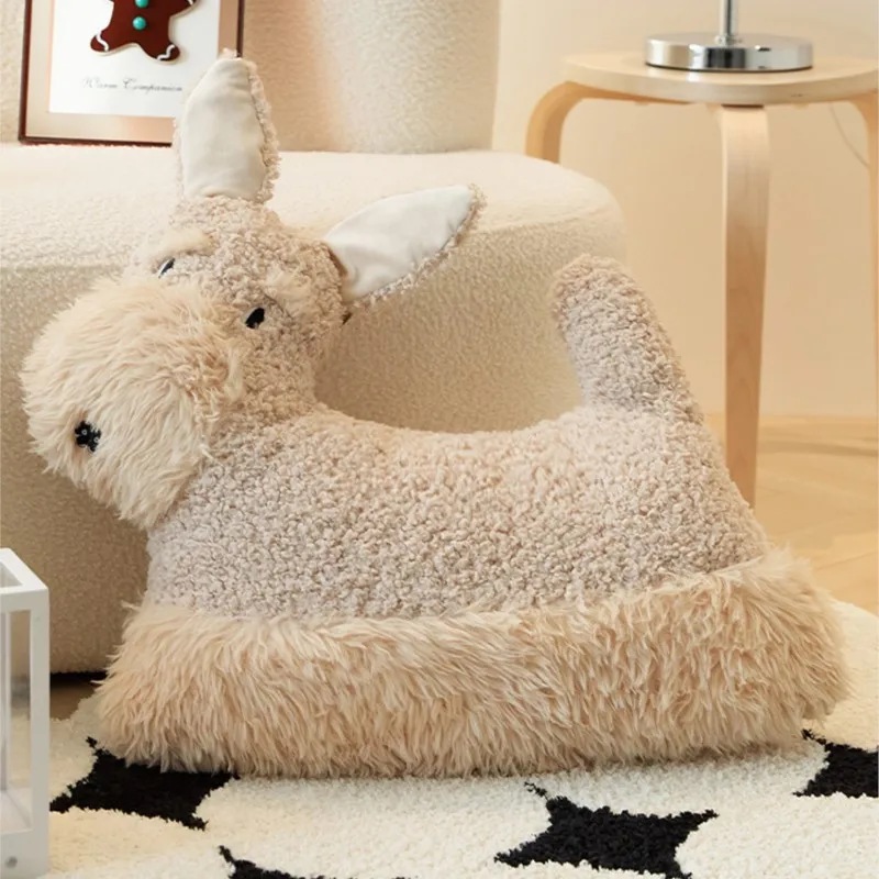 

MOMO шотландская кукла-мем, милая подушка с талией, декоративная подушка для спинки для домашнего декора