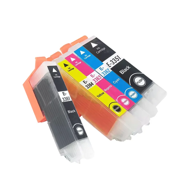 Cartouche d'encre Compatible T3351 3361 33XL, pour imprimantes Epson XP-530 XP-540 XP-630 XP-640 XP-635 XP-645 XP-830 XP-900