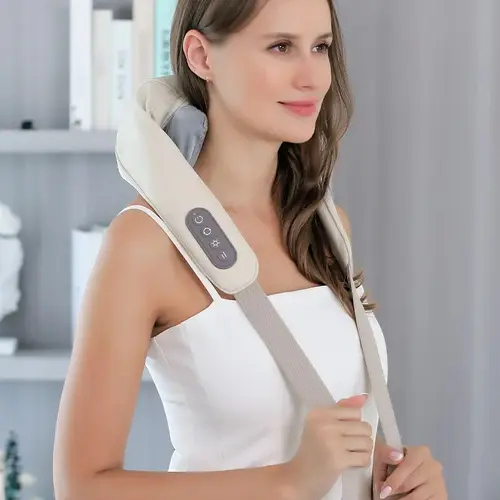 전기 지압 등 목 어깨 마사지기, 가열 주무르기, 두드리기, 목 마사지기