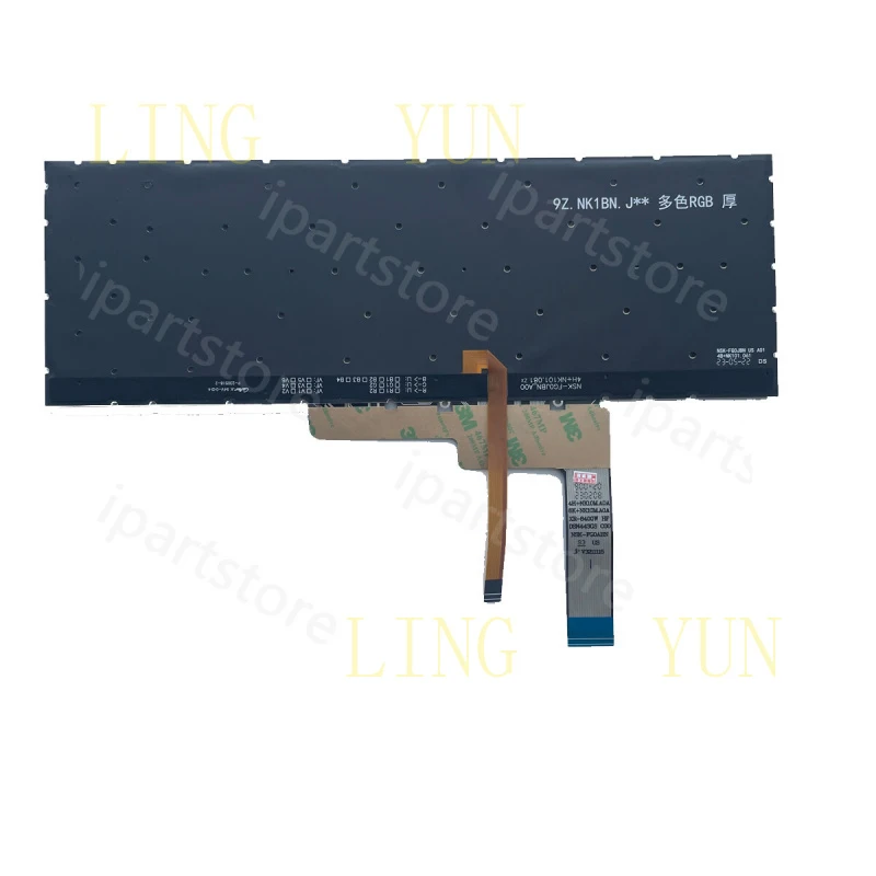 Z  RGB Backlit keyboard for MSI Cyborg 15 Air A12V MS-15K1 A13VEK A13VFK A13UCK