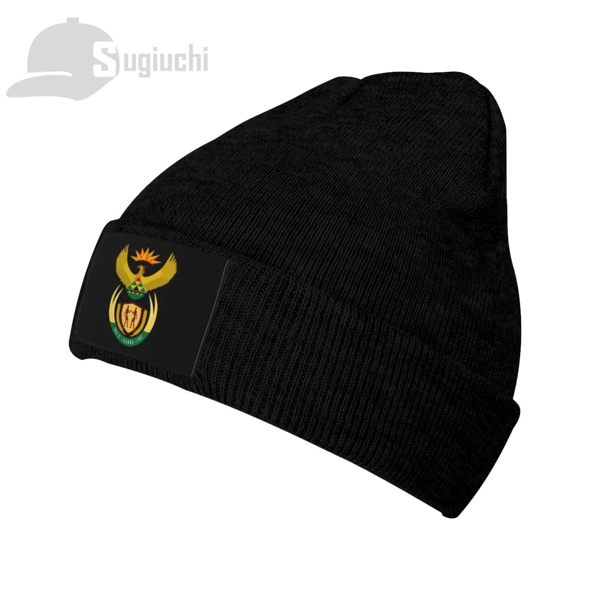 Emblem Of South Africa Country Top Print Men Women Unisex Knitted Hat Winter Autumn Beanie Cap Warm Bonnet