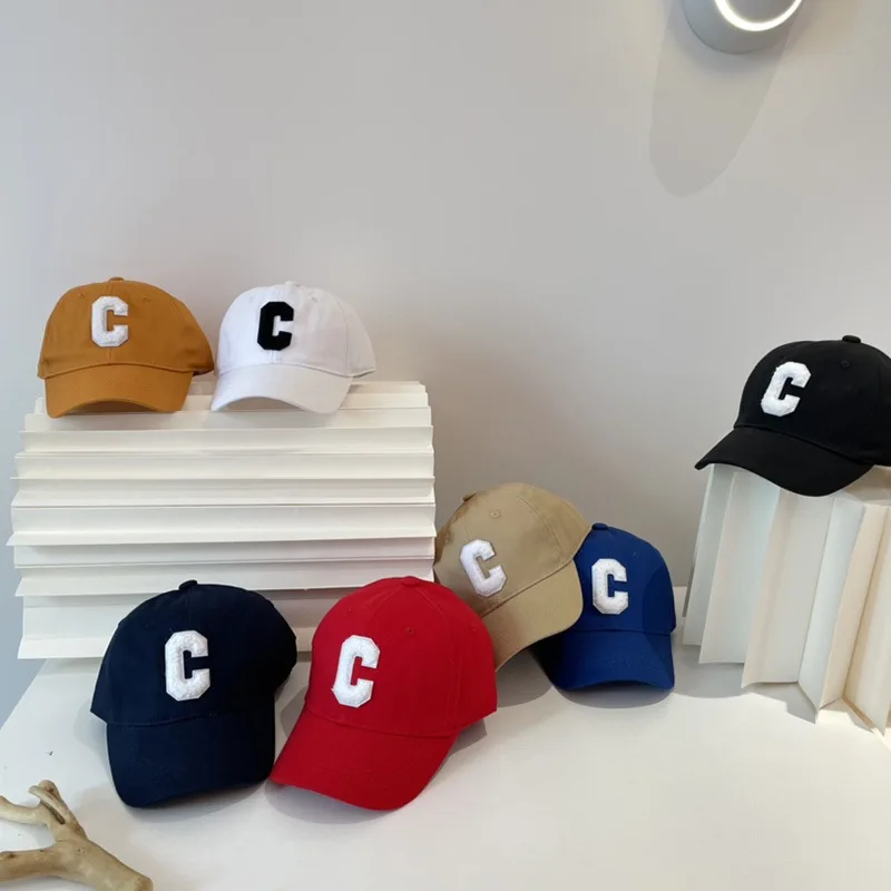 Kids Boys Girls Baseball Cap Children Adjustable Snapback Caps Summer Outdoor Hat Letter Embroidery Sun Hats