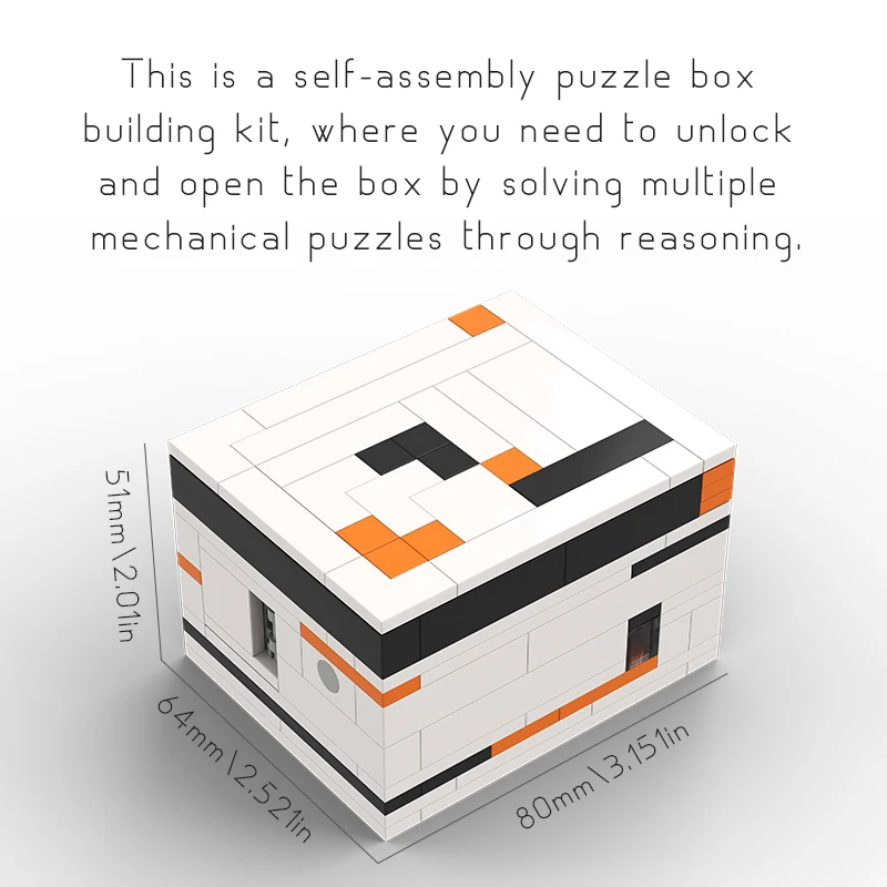 3D 퍼즐 블록 퍼즐 박스, 재미있는 두뇌 자극 장난감, 어린이와 성인을 위한 완벽한 선물, 문제 해결 능력 향상