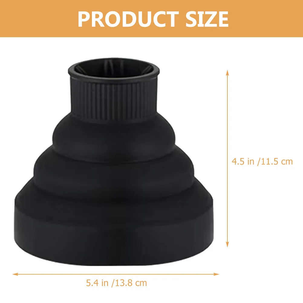Silicone Hair Dryer Diffuser Folding Cover Hairdressing Tool Accessory Blow Dryer Diffuser Salon Home Hair Styling Tool