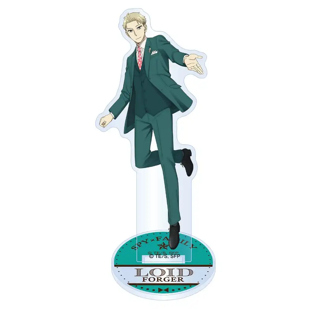 Cute Anime SPYxFAMILY Acrylic Standee Anya Forger Uniform Figure Kawaii Keychain15cm Mini Christmas Birthday Gift