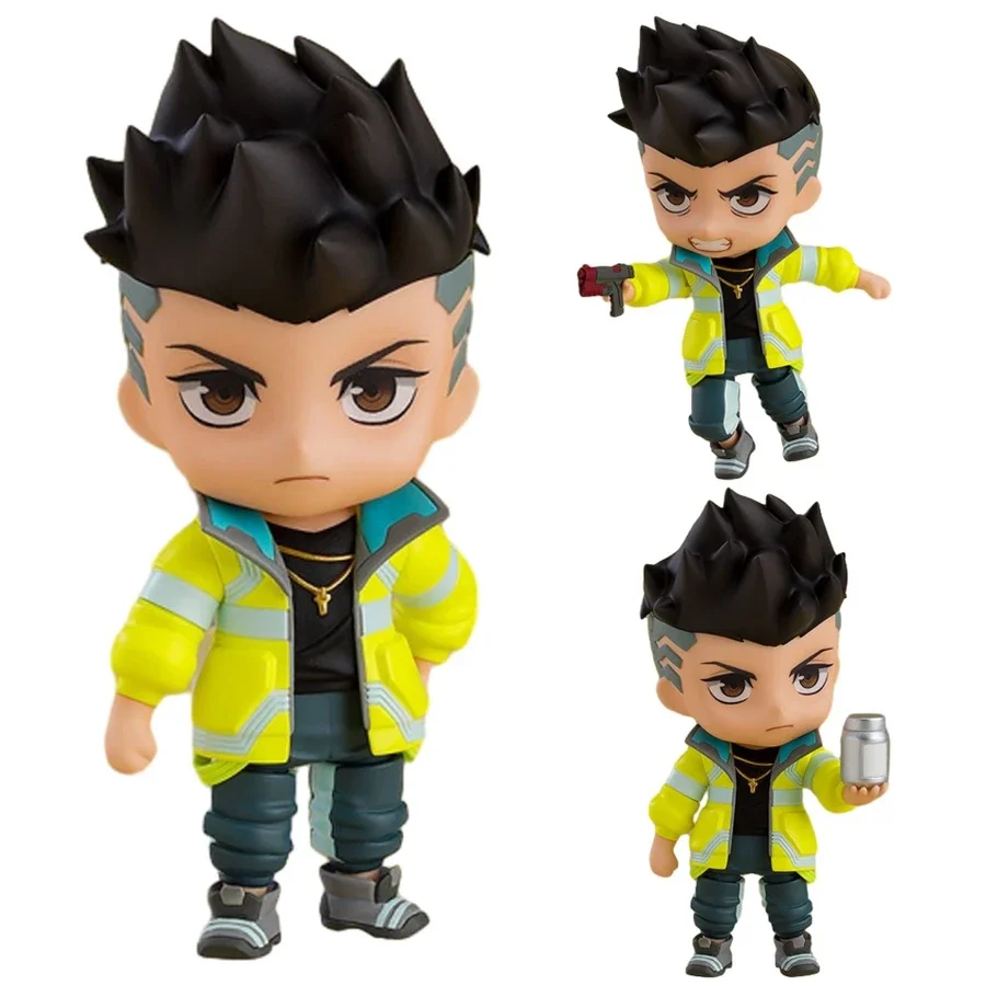 Cyberpunk Edgerunners Nendoroid #2125 David Martinez Super Hacker Lucyna Kushinada #2109 Lucy Q Version Action Figure Toys