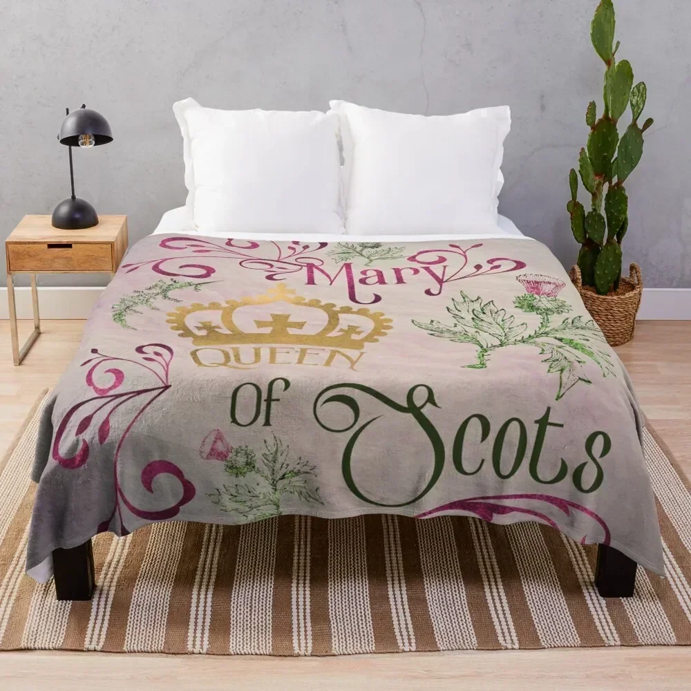 

Mary Queen of Scots Throw Blanket No Pilling Soft Warm Blanket for Bed