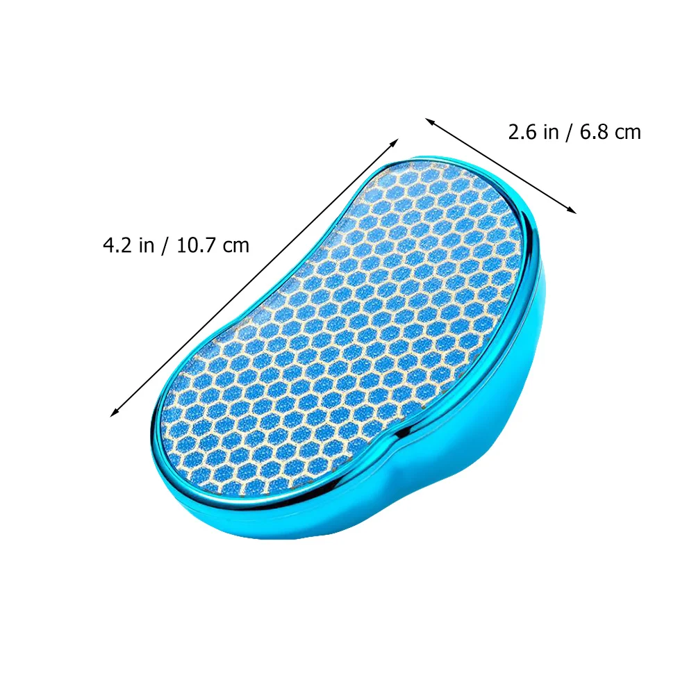 

1Pcs Foot Callus Remover Grinder Mouse Shape Dry Skin Remover Crystal Mirror Coating Foot File Pedicure Tool Washable Durable