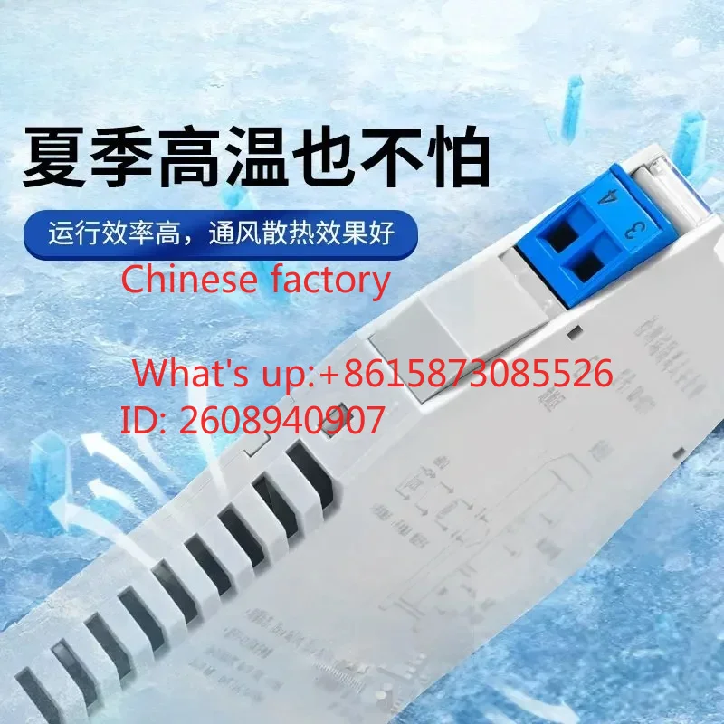 1pc Isolated safety barrier 4-20mA analog current input intrinsically safe expl-osion-proof certified switching sig-nal isolator