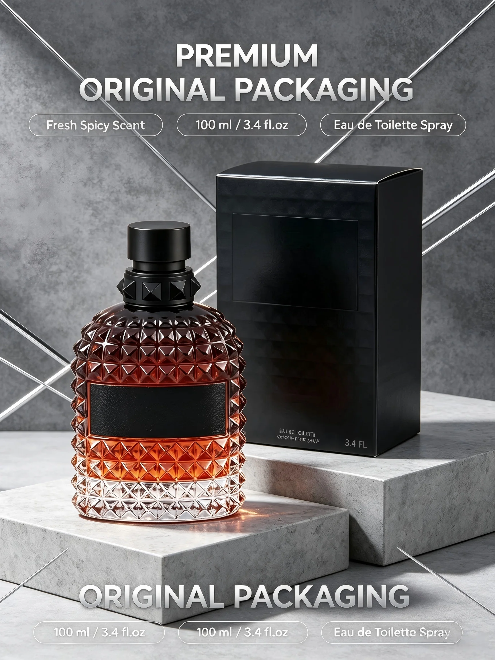 Perfume Masculino Eau de Toile - Men Fashion Elegant avaliação e preço