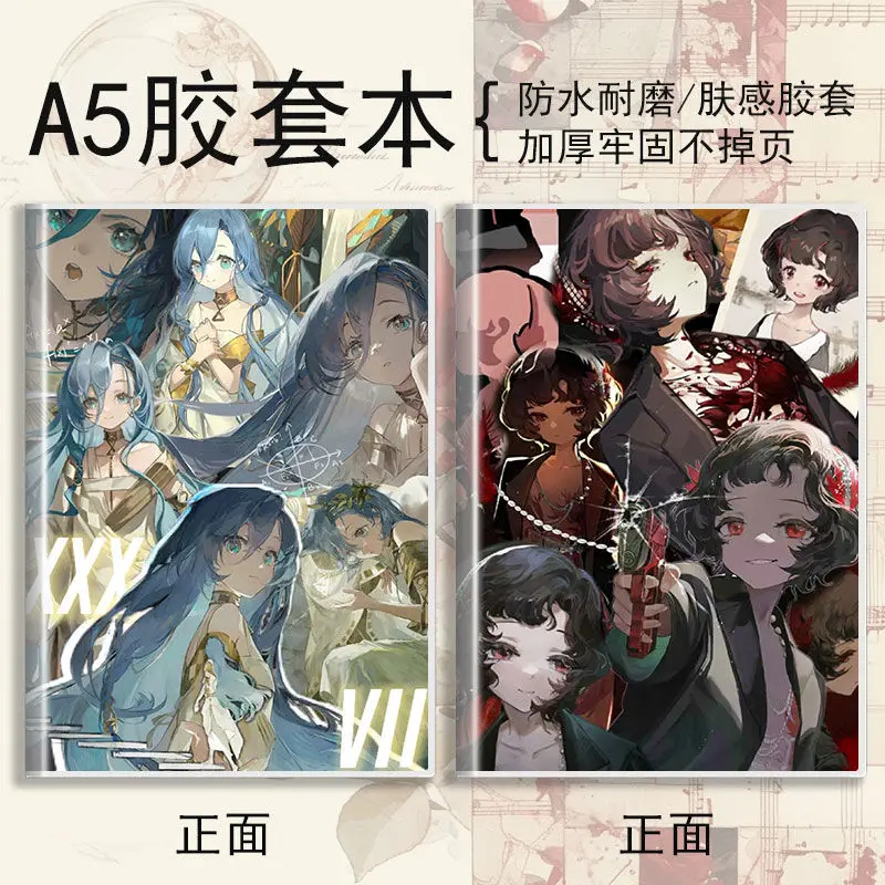 Reverse:1999 Game  ambitus Schneider Vertin  A5 Notepad Adorable student Diary notebook High appearance level