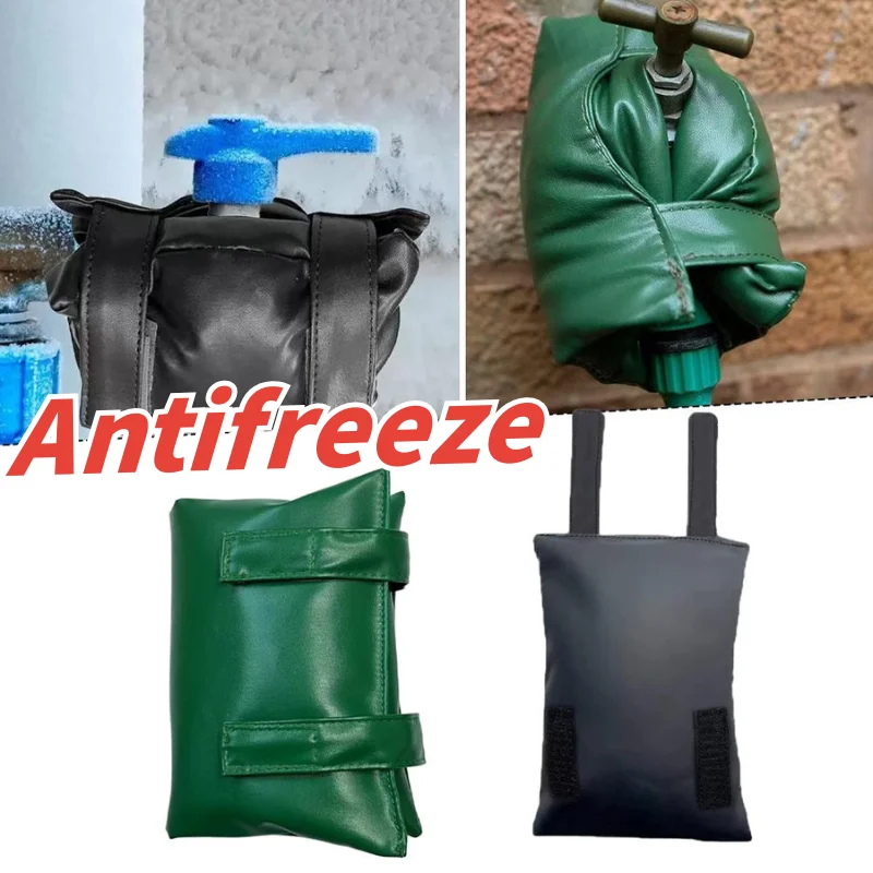 

Winter Frost Protector Insulated Faucet Cover Outdoor Weather Jacket Garden Faucet Cover Durable Leather Haus Und Garten