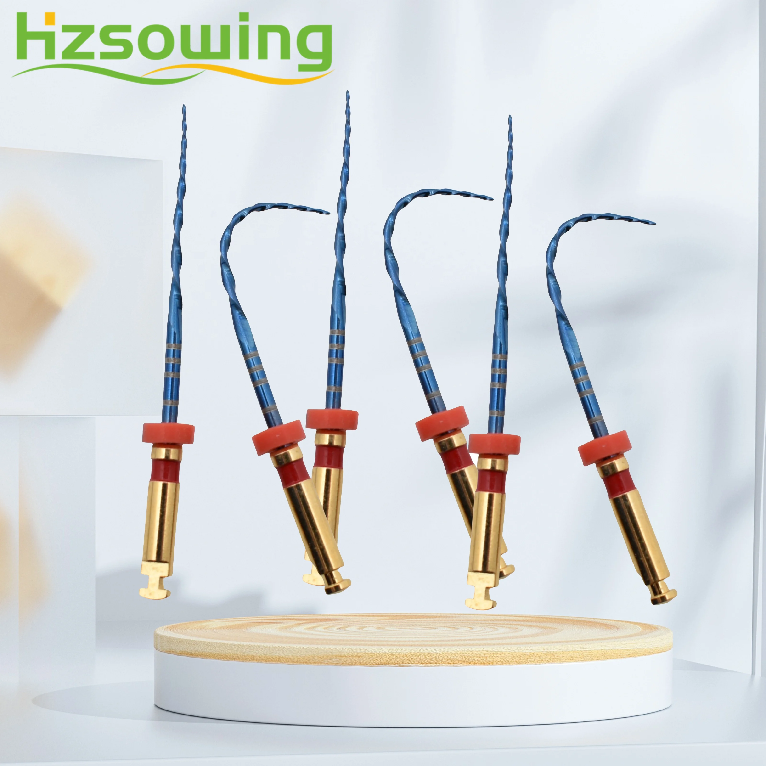 Reciprocating One Files Blue Dental Instruments R25 Endo Files Root Canal Files Blue Color With Heat Avtivation Rotary Files