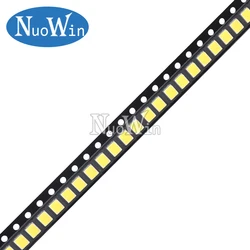 100 sztuk 2835 LED SMD biały 6000K - 6500K 18V 9V 6V 3V światło o dużej mocy 1W 0.2W 0.3W 0.5W Chip wysokiego napięcia