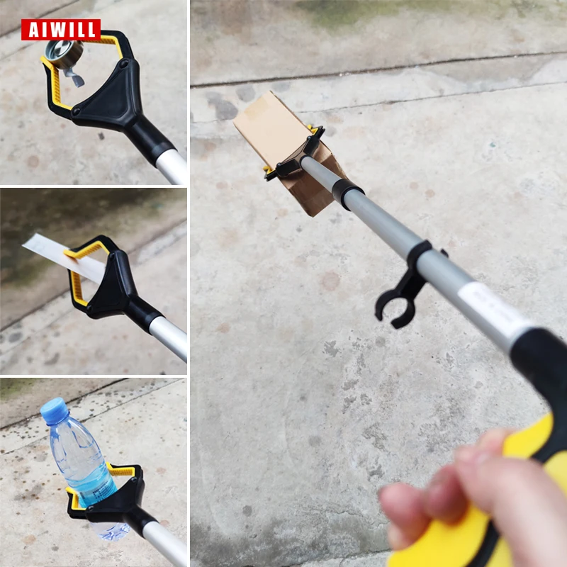 34 inch Garbage Picker Gripper With 360 ° Rotating Clip Lightweight Heavy-Duty Elderly Gripper, Gripper, Elderly Grabbing Tool