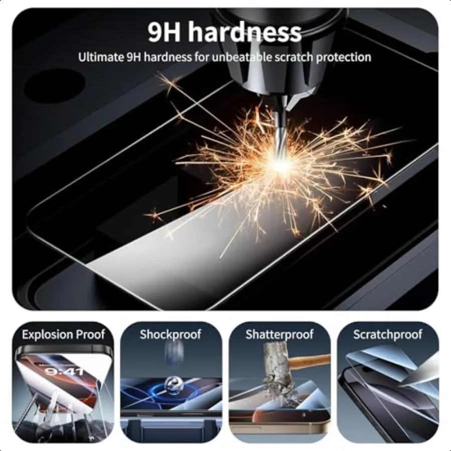 Защитная пленка для экрана и объектива камеры для Motorola Moto G Stylus 5G 2021, двойная небьющаяся пленка из закаленного стекла HD [9H Ha