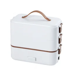 Lancheira elétrica portátil, Fogão de arroz, Aquecedor de alimentos, Aquecedor, Casa, LBento Box, Vida conveniente