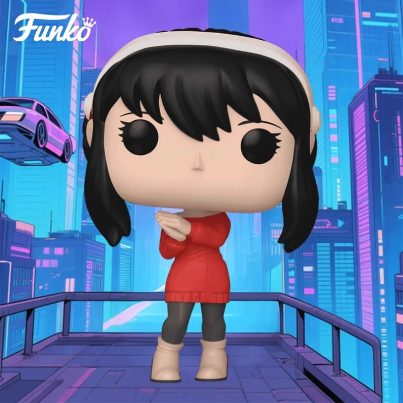 

Подлинное издание FUNKO POP Spy × Family Yor Forger (Теннис) аниме украшение для рабочего стола модель игрушки Коллекционная модель