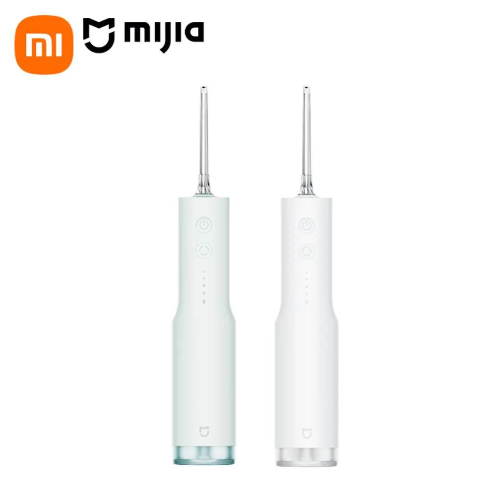 MIJIA F300 ポータブル口腔洗浄器、歯科用ウォータージェット、歯のホワイトニング、歯のクリーナー、口腔内ウォーターピルス、MEO703