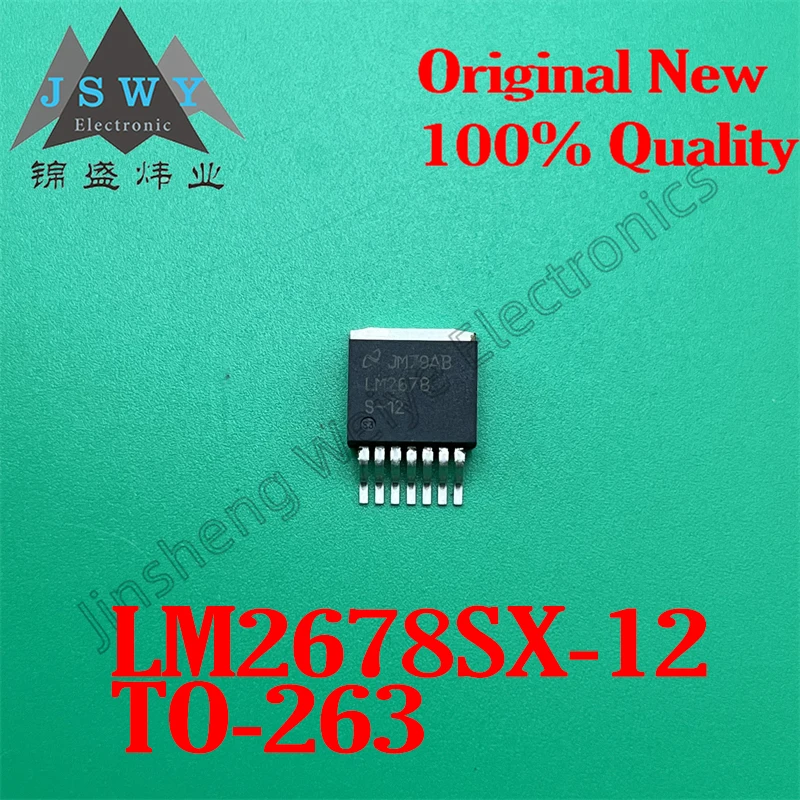 

(1-10 pcs) LM2678SX-12 LM2678 TO-263-7/Switching Voltage Regulator Chip/Original Ships Fast!