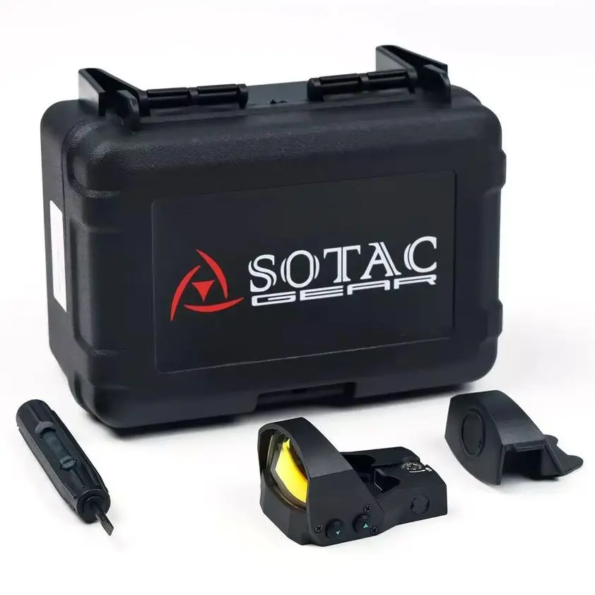 R1 3MOA Mini Open Reflex Red Dot Sight مع بصريات تكتيكية R5: تهدف بالحركة لسيناريوهات إطلاق المسدس متعددة الاستخدامات #4