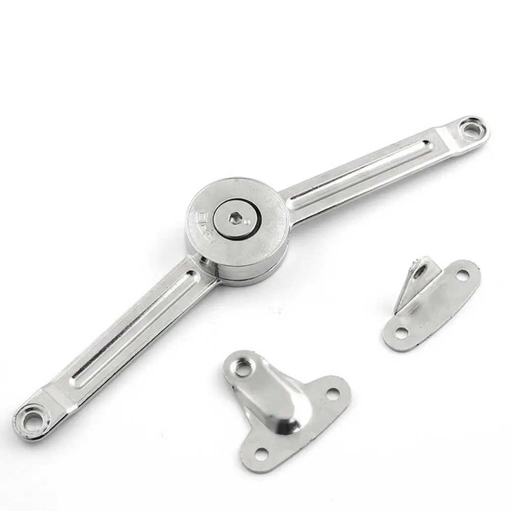 Zinc Alloy Cabinet Support Rod Professional Grade Cabinet Door Support Rod with Adjustable Stop Function for Cabinets Closets
