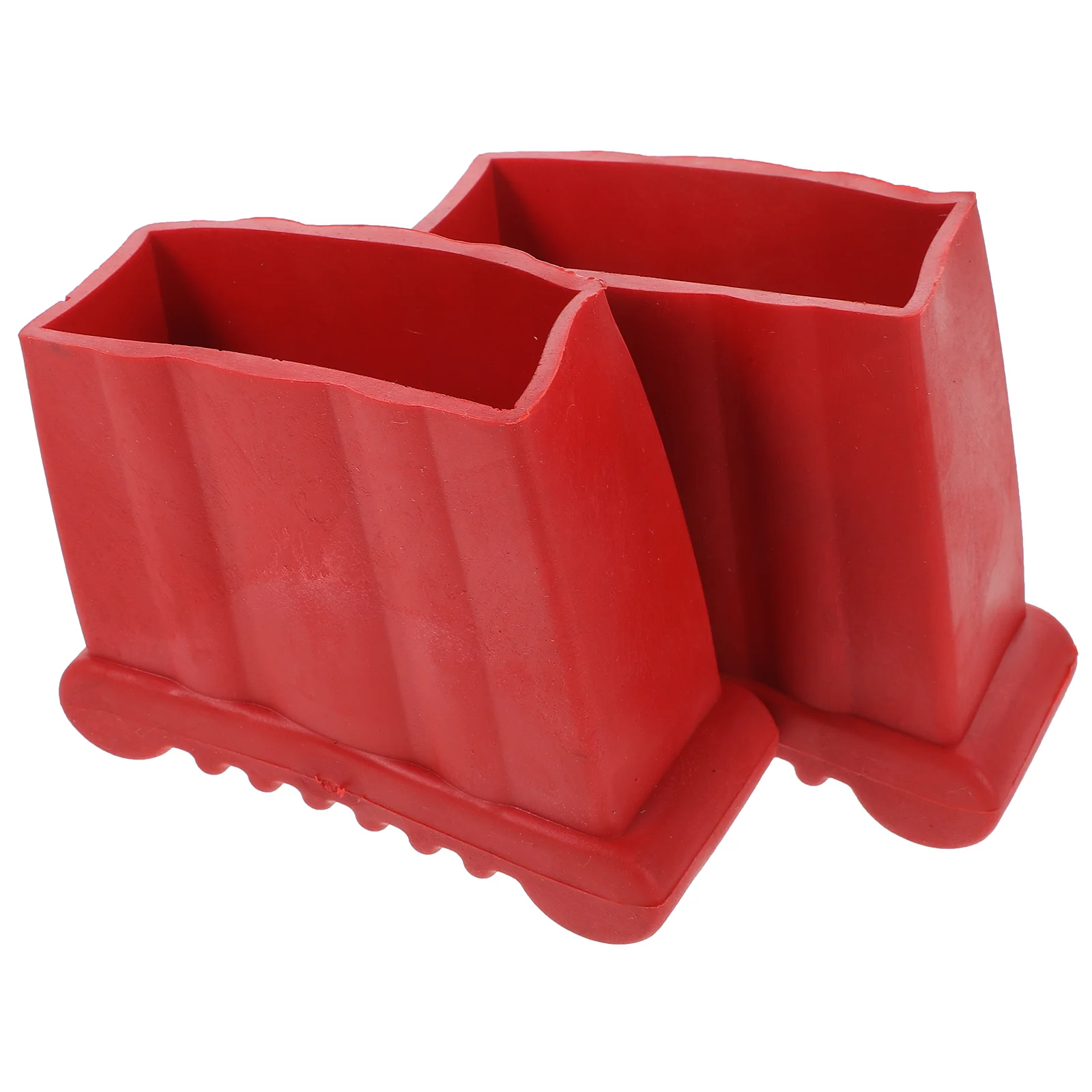 2 Pcs Ladder Foot Cover Step Feet Pads Telescoping Rubber Leg Covers Parts Mat Cushion Nonslip